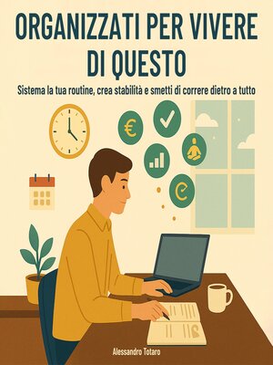 cover image of Organizzati per Vivere di Questo